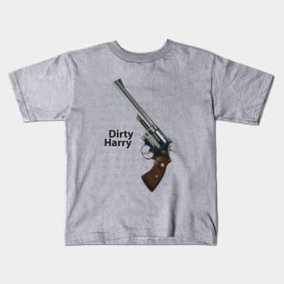 Dirty Harry - Alternative Movie Poster Kids T-Shirt